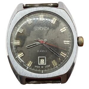 Vintage Men's Sekonda USRR Russia 21 Jewel Watch USSR Running